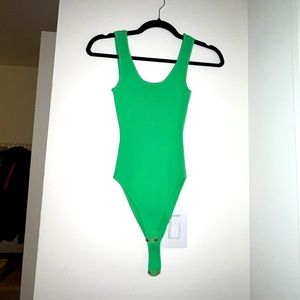 Zara Light Green Bodysuit